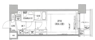 アイルヴァーチェ川崎【4階】の間取り