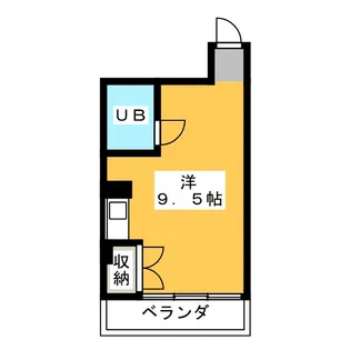 浅井ビル【3階】の間取り