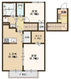 アムールコートの間取り