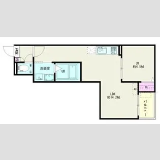 Jack kaimeiI【3階】の間取り