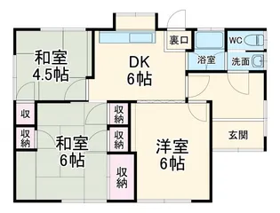 静岡県焼津市下小田【一戸建】の間取り