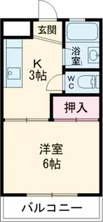 岡本マンション【2階】の間取り