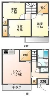 広島県福山市手城町1【一戸建】の間取り