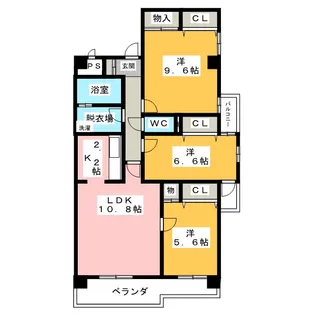 三和ビル【4階】の間取り