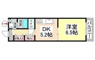 COCO新屋敷【1階】の間取り