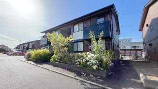 岡山県岡山市北区東花尻【アパート】の外観