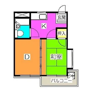 コーワ3【3階】の間取り