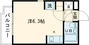 メゾン本町【1階】の間取り