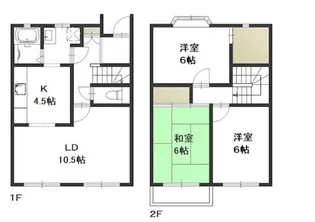 コーポシオン【1階】の間取り