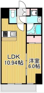 プレジオ西新井【9階】の間取り