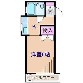 セトア篠原【1階】の間取り