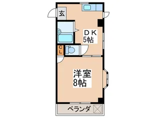 島田マンション【2階】の間取り