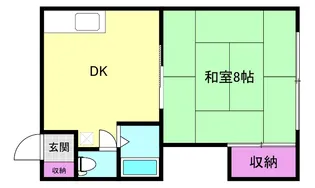 メゾンナウ【2階】の間取り