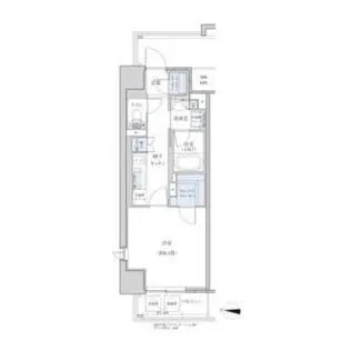 愛知県名古屋市中村区名駅南4【マンション】の間取り
