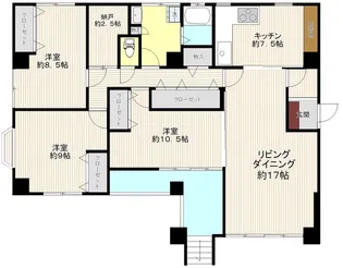 KIセーコービル【1階】の間取り