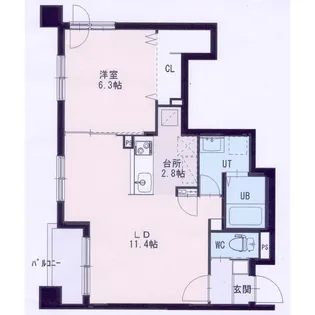 ニューコンフォート澄川【2階】の間取り