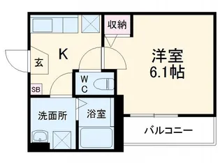 COLORS I【1階】の間取り