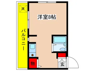 メゾンアムール【4階】の間取り