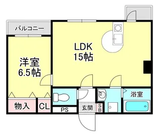 エクセレン滋賀里【2階】の間取り