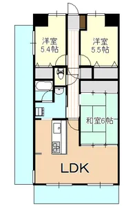 アルファステイツ原尾島【10階】の間取り