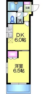 メゾンシャルマン【5階】の間取り