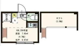 グランフィオーレ本町【1階】の間取り