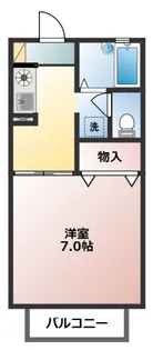 グリーンパレス【2階】の間取り