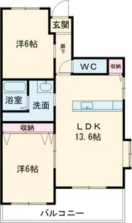 プライムライフ【4階】の間取り