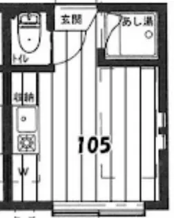 シャイニーソフト新宿落合A【1階】の間取り