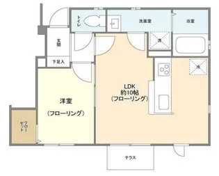 Rizera d’or【1階】の間取り