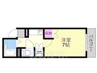 シャンクレール塚本駅前【5階】の間取り