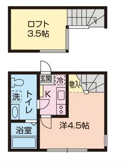 ラ・プリマベーラ淵野辺【1階】の間取り