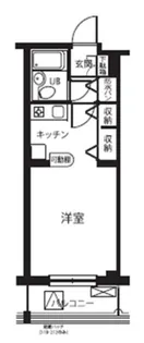 赤坂第一ハイツ【2階】の間取り