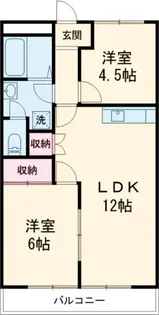 セントラルドリーム【2階】の間取り