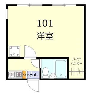 メゾン・ド・ロワール【1階】の間取り