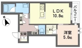 東京都世田谷区八幡山2【マンション】の間取り
