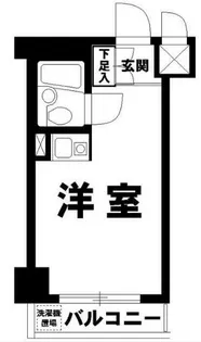 ライオンズマンション西新宿第八【2階】の間取り