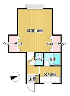フリーウィルハウス【1階】の間取り