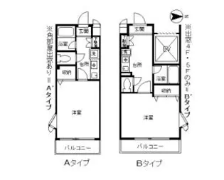 メゾンマノリア【3階】の間取り