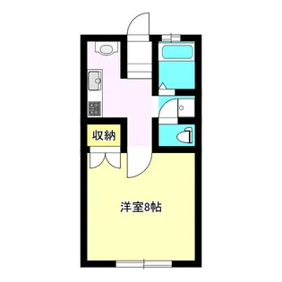 ゆあーずホーム剣崎 B棟【1階】の間取り