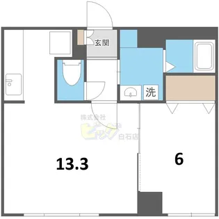 HOSHI3番館【3階】の間取り