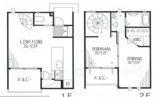 東京都世田谷区弦巻1【一戸建】の間取り