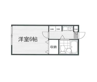 エミネンストーアI【1階】の間取り