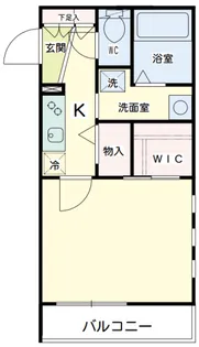 ステラマリス横浜II【2階】の間取り