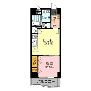 PRESENCEII【7階】の間取り