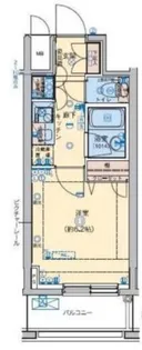 ブライズ品川南ル・リオン【14階】の間取り