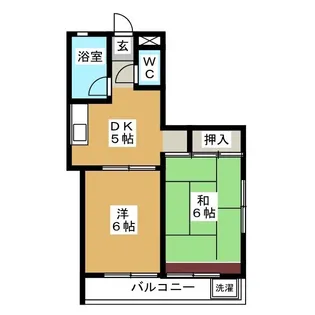 東京都足立区扇2【マンション】の間取り
