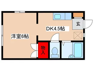 モンシャト―IWANAGA【2階】の間取り