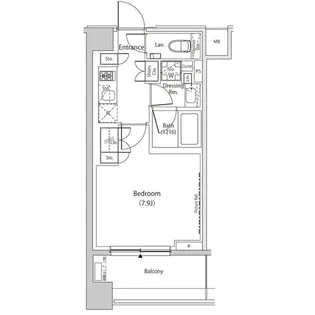 東京都目黒区下目黒1【マンション】の間取り