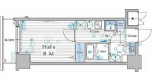 グランドガーラ新宿【4階】の間取り